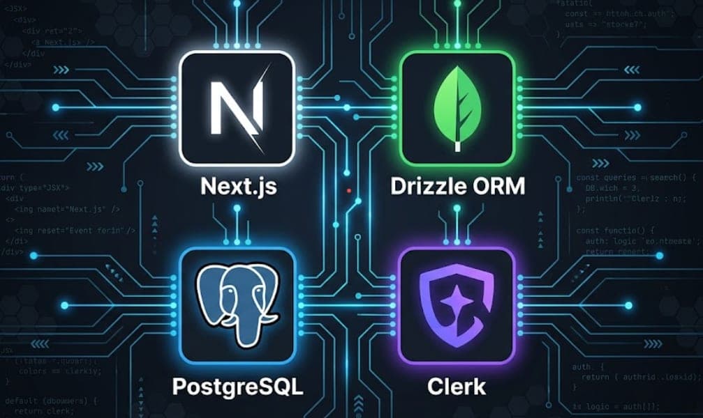 The Web Dev Stack That's Winning in 2026: Next.js + Drizzle + Postgres + Clerk