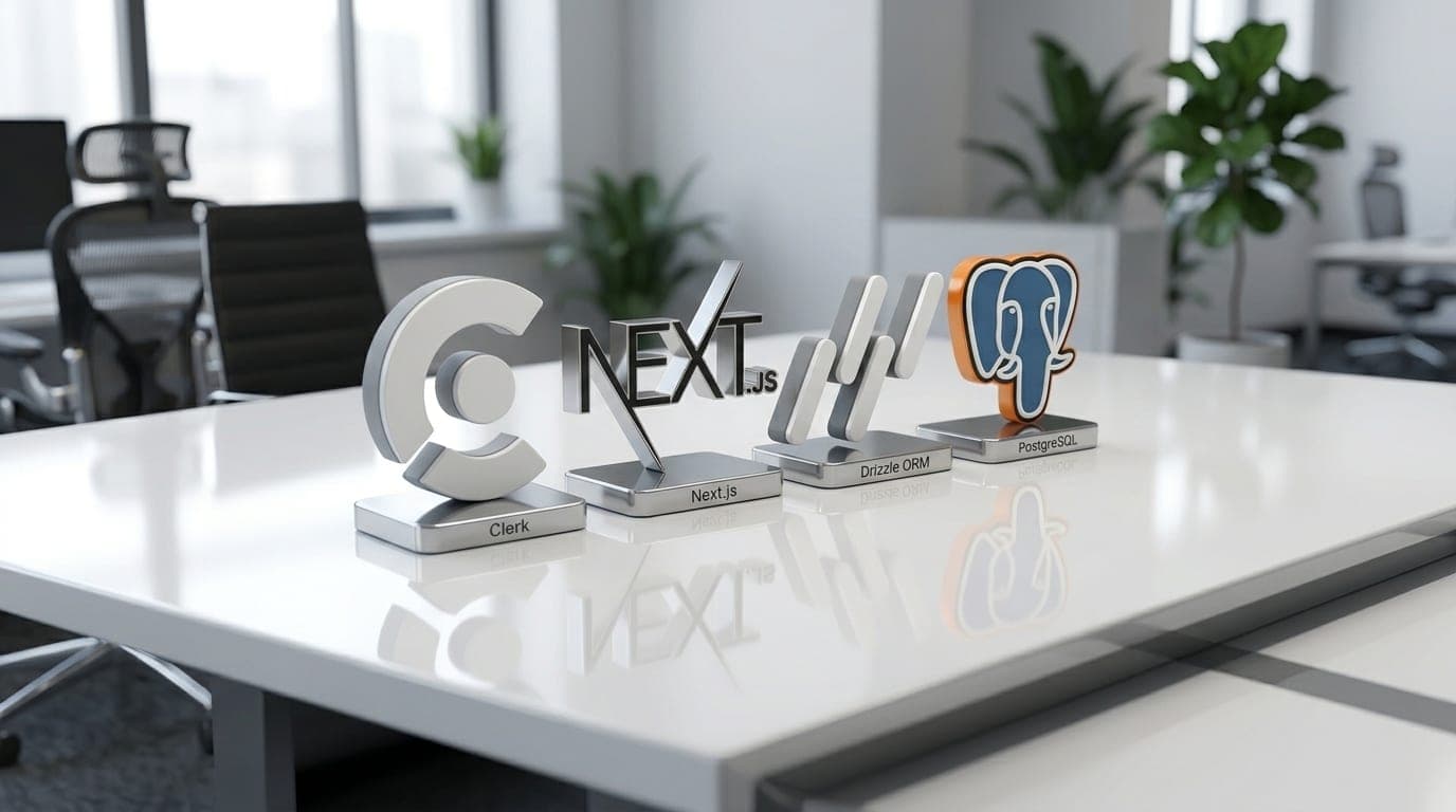 The Web Dev Stack That's Winning in 2026: Next.js + Drizzle + Postgres + Clerk